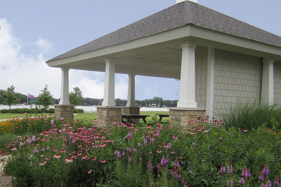 gazebo lake park
