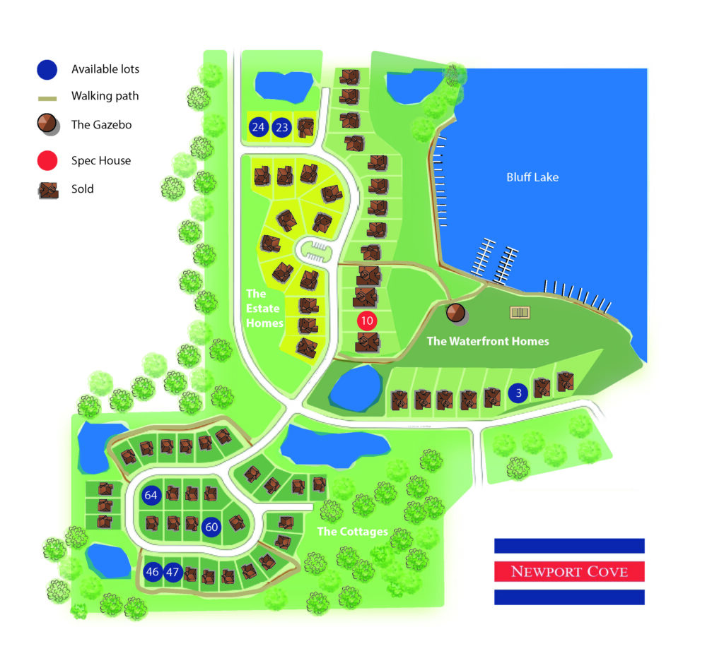HOME SITES NEWPORT COVE